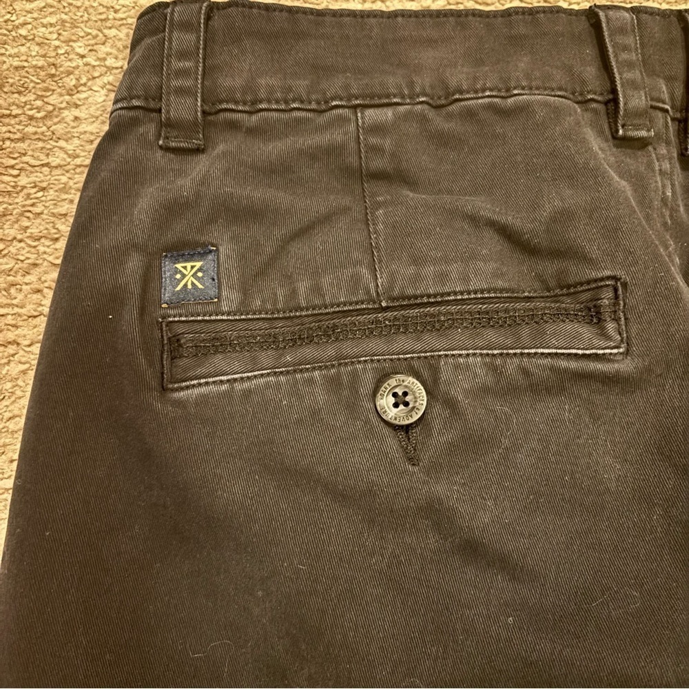Roark Standard Slim Fit Black Chino - size 28​ - Picture 9 of 11